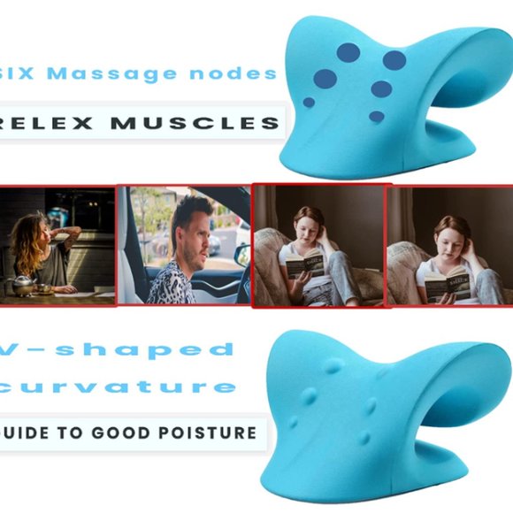 Neck and Shoulder Relaxer for TMJ Pain Relief and Cervical Traction Device for S - Picture 4 of 13